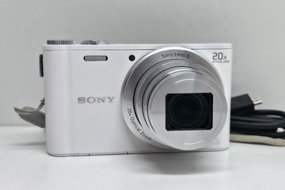 Sony Cyber-shot DSC-WX300 Digitalkamera 18.2 MP, weiß, TOP Zustand