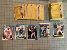 Rare 1990 O-Pee-Chee Baseball Tembec Issue Complete 132 Card Set Griffey J. Ripk