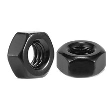 M8 x 1.25mm Hex Nuts 100Pcs 304 Stainless Steel 18-8, Full Thread, Hex Drive,...