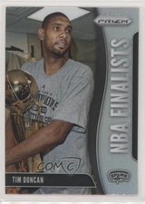 2019-20 Panini Prizm NBA Finalists Silver Prizm Tim Duncan #5 HOF 6f8