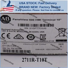 NEW PLC 2711R-T10T PANELVIEW 800 10.4-INCH HMI TERMINAL AB 2711R T10T New