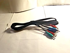 3 RCA Red Green Blue RGB Coaxial for HDTV DVD VCR COAX 6FT Component Video Cable