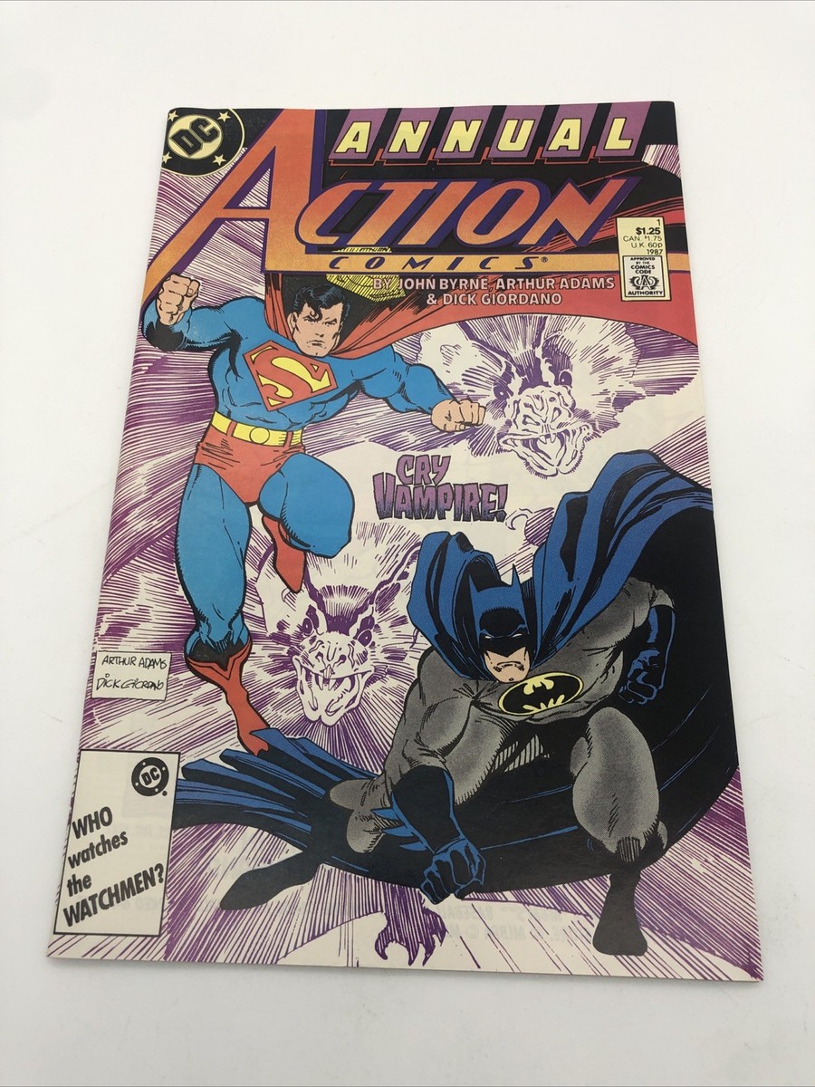 ACTION COMICS #1 Annual, Batman, Arthur Adams, Superman, Vampire