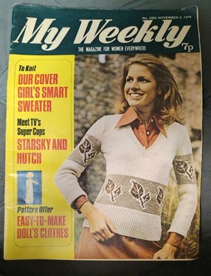 Vintage My Weekly Magazine   6 November 1976   Near Mint / Like New