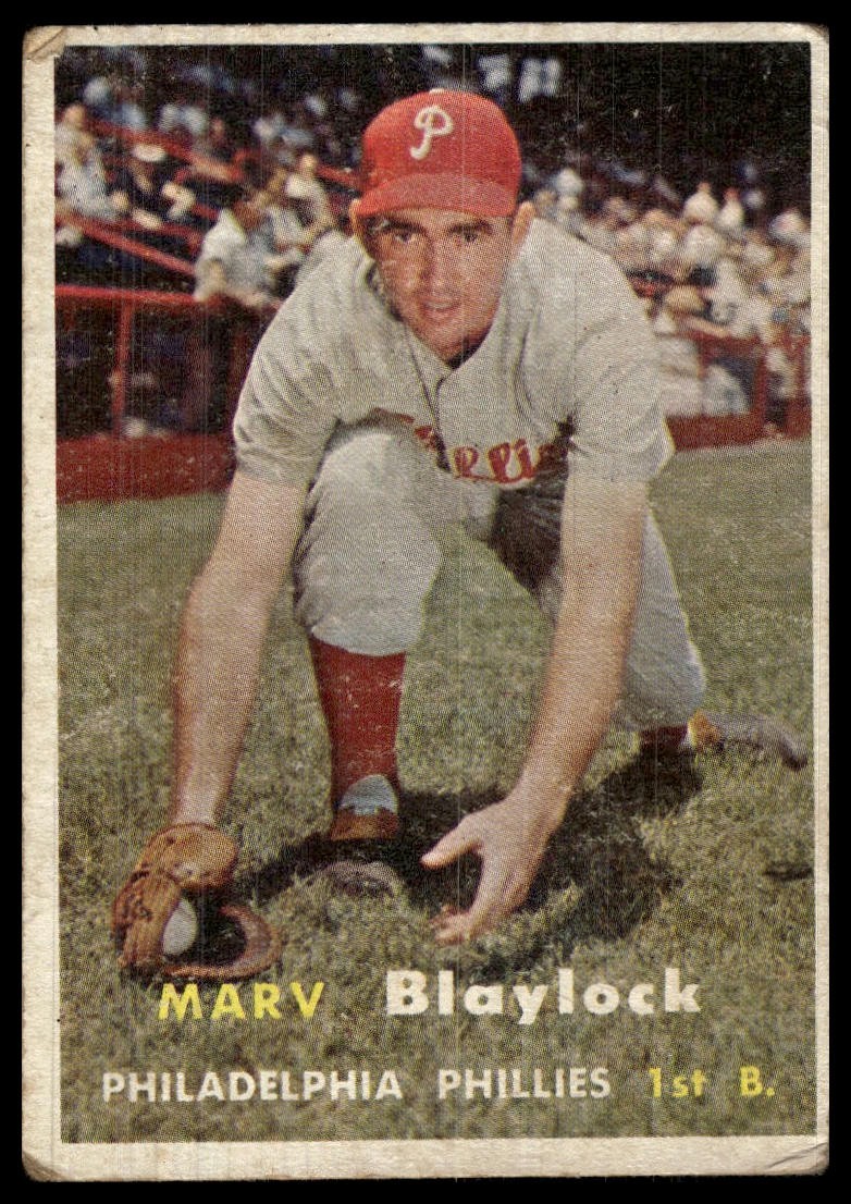 1957 Topps #224 Marv Blaylock