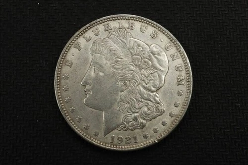 NobleSpirit (JL) Excellent 1921 Morgan Silver Dollar AU About Uncirculated