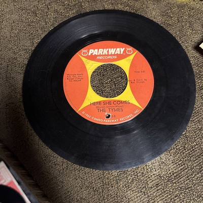 #ad Northern Soul 45 Tymes Here She Comes The Twelfth Of Never Parkway VG $50.00