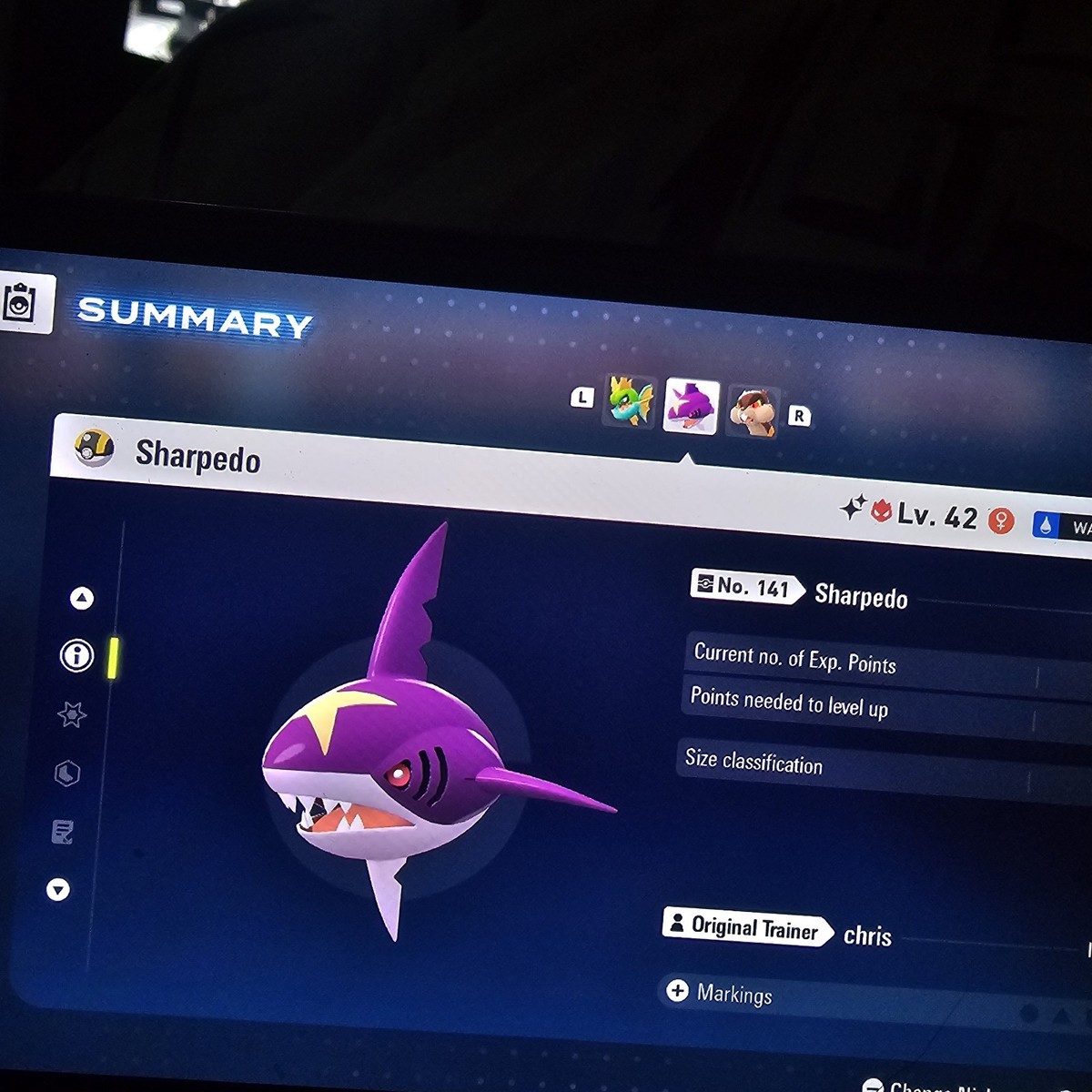 Pokémon Shiny 6IV Au Choix - Pokémon Légendes ZA, Niveau 100, Généré, France