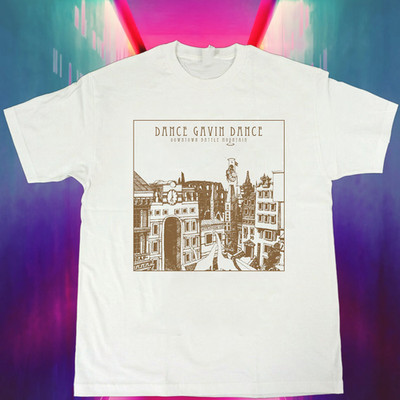 DANCE GAVIN DANCE DOWNTOWN BATTLE MOUNTAIN T Shirt Full Size S-5XL