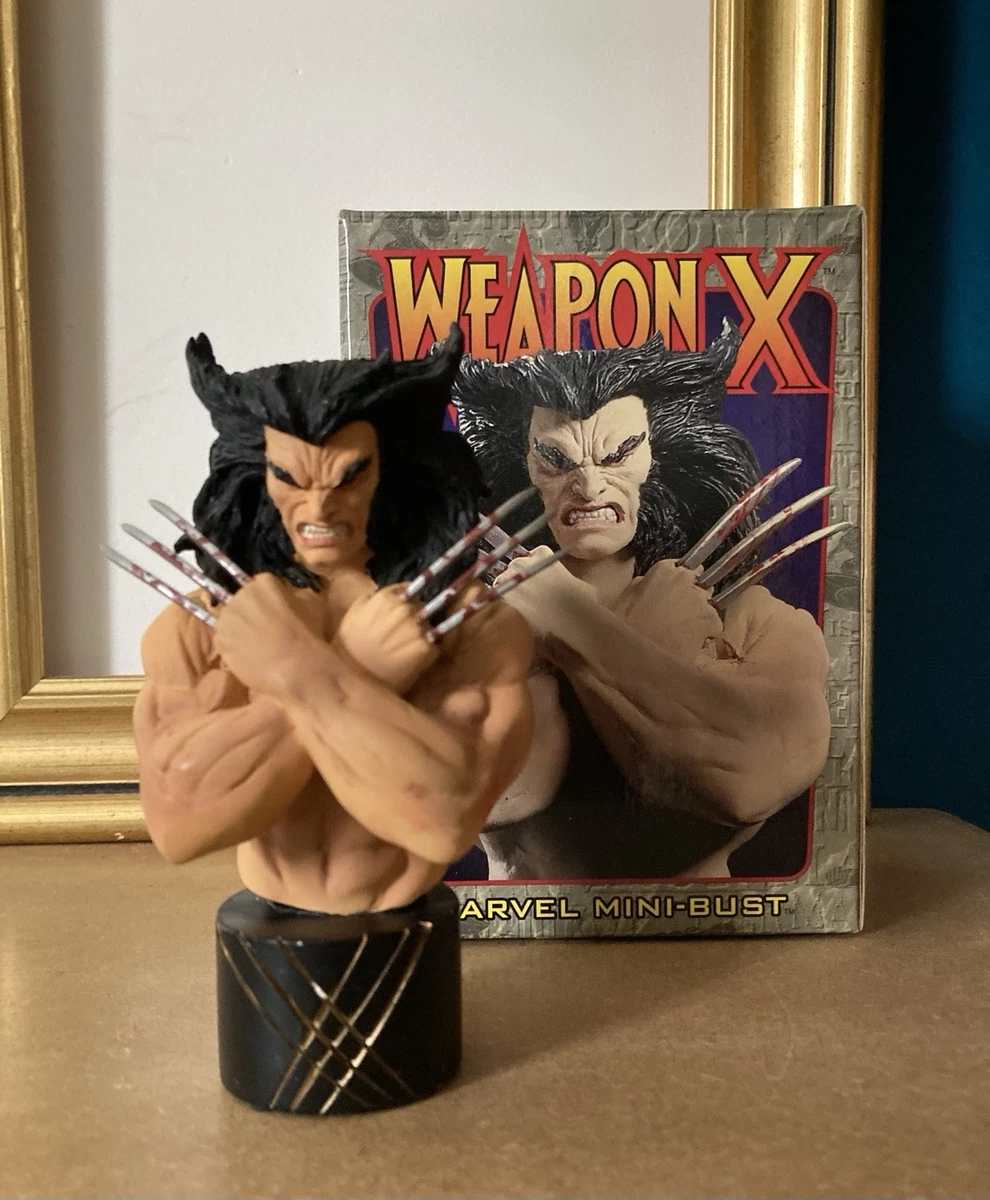 Statue Wolverine Sur Sentinelle Par Randy Bowen - Bowen - Résine