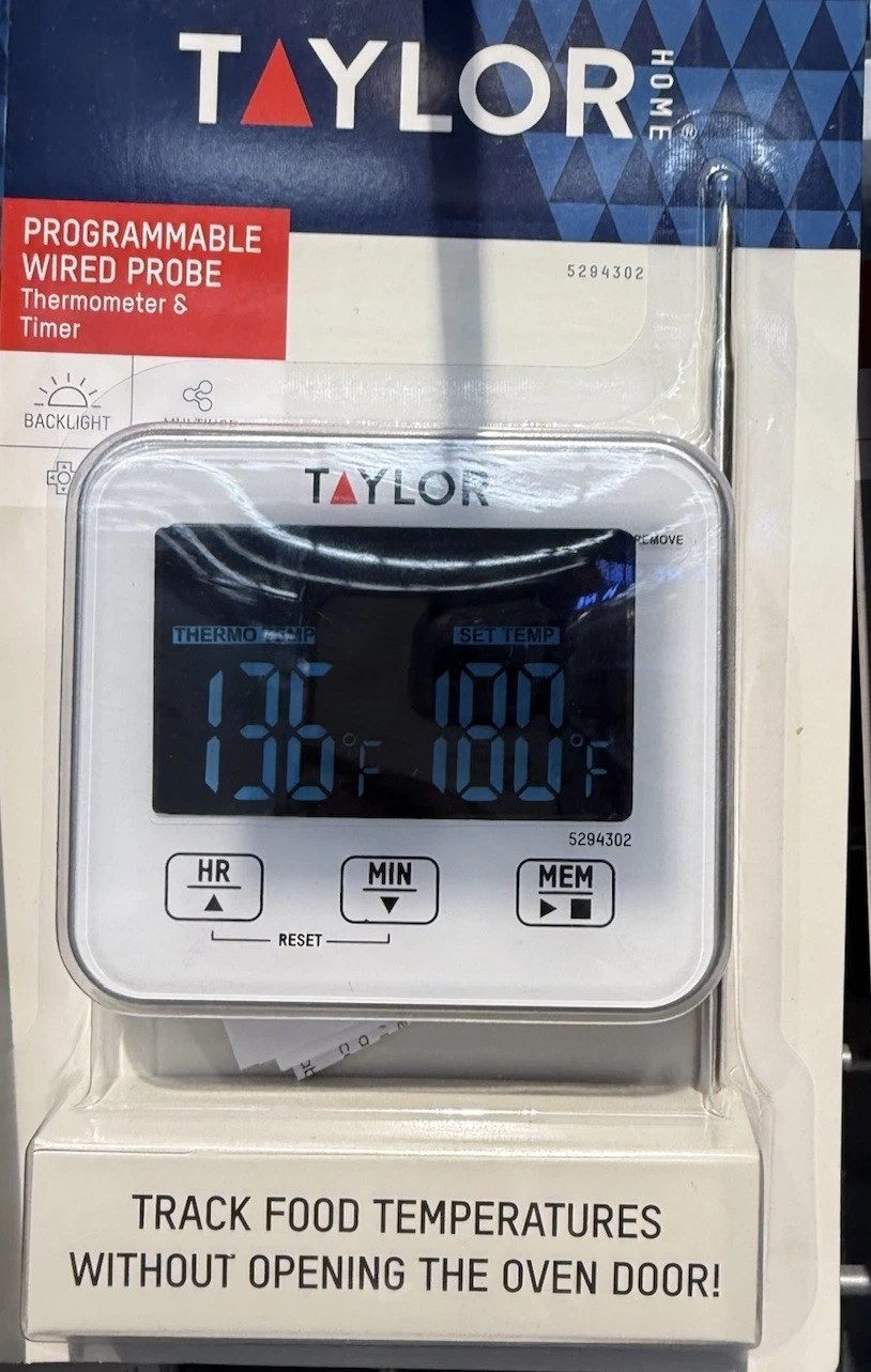 Taylor 1478-21 Gourmet Cooking Digital Thermometer