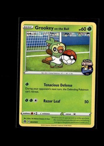 Grookey on the Ball (Pokemon Futsal) 003/005 MCAP Pokemon NM