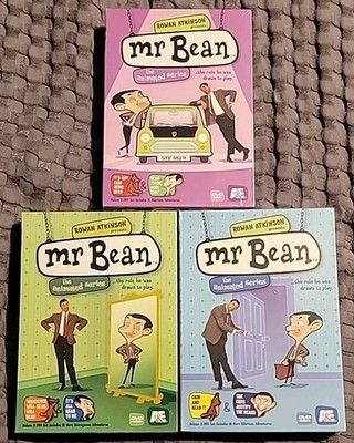 NEW Mr. Bean: The Animated Series - Set 1, 2, & 3 (DVD) Vol 1-6 SEALED OOP LOT