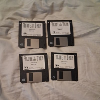 Alone in the Dark  1, 1993 IBM PC DOS 3.5'' untested