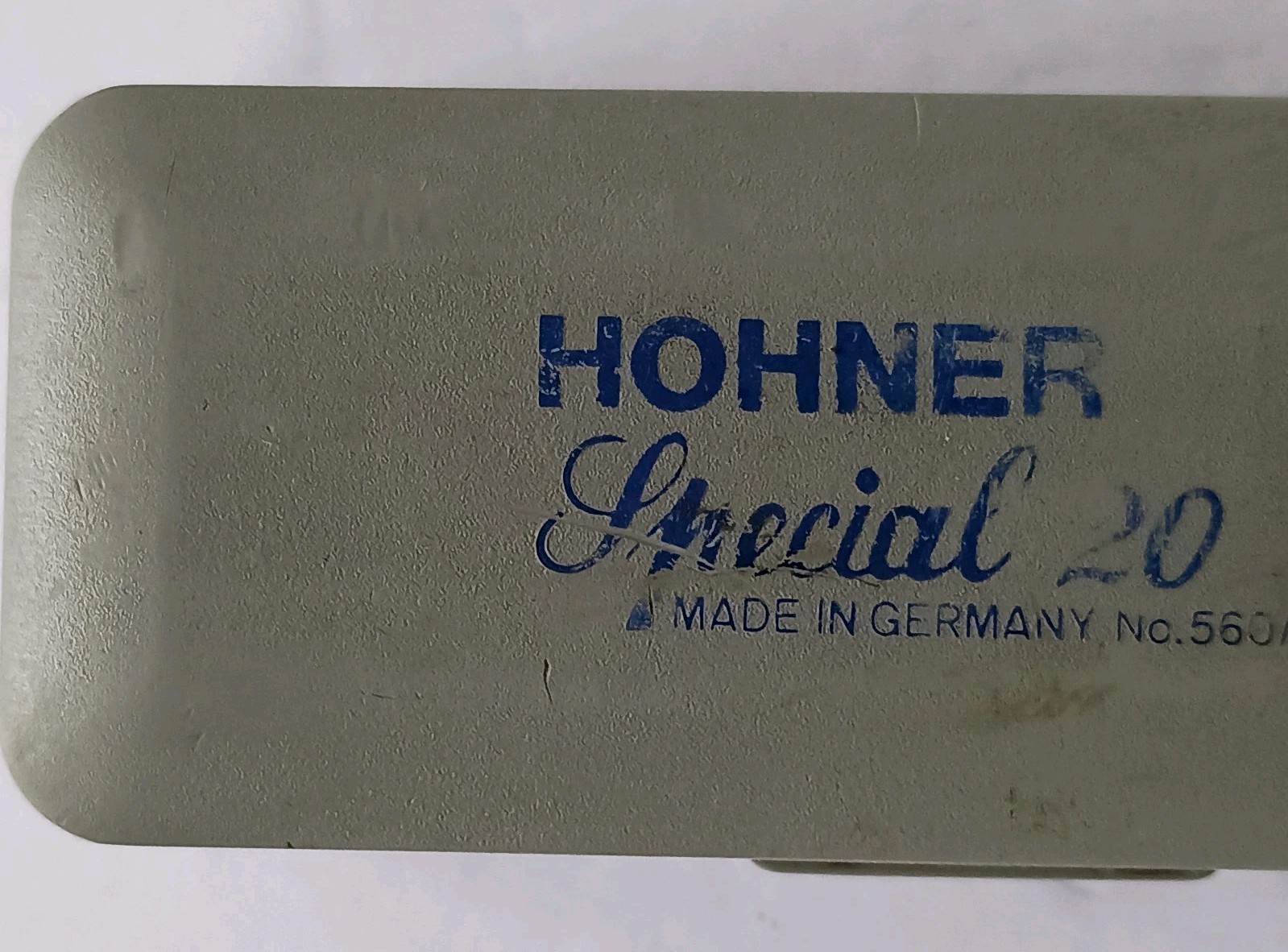 Hohner Special 20 Harmonica Marine Band Key of E Germany Case Diatonic VTG