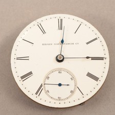 Elgin Pocket Watch 18 Size 15 Jewel GM Wheeler Movement - XC785