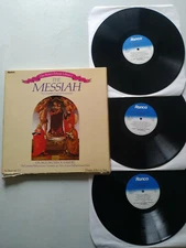 Handel The Messiah Sussking Ronco 1983 Box 3 x LP 12" Vinyl VG/VG