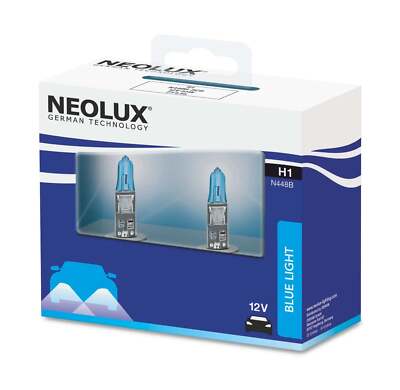2x Stück H1 12V 55W P14.5S Blue Light 2SCB NEOLUX Autolampe Glühbirne.