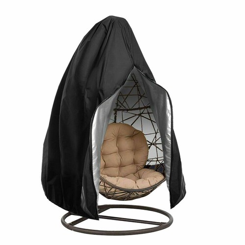 Waterproof Patio Garden Cover for Rattan Swing Hanging Egg Chair Seat Anti-UV - Bild 9 von 9