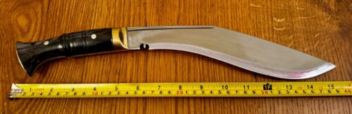 Nepal Gurkha KUKRI Knife - 15" Handmade Khukuri Sheath Genuine Certificate - Picture 2 of 4