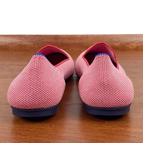 Rothy's The Loafer Lollipop Red Slip On Flats Shoes Womens Size 9 - Picture 7 of 10
