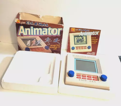 Vintage 1986 Etch-A-Sketch Animator by the Ohio Art Company *Tested*Working* EUC