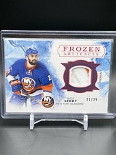 2017-18 Upper Deck Frozen Artifacts - Nick Leddy Patch 21/25 - #FA-NL