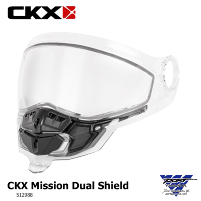 CKX Mission Clear Shield Dual Lens | 0779421840365 | 512988