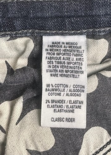 Lucky Brand Womens Jeans Sz 8 Embroidered Pockets Cottage Wash Classic Rider Cut - Picture 7 of 8