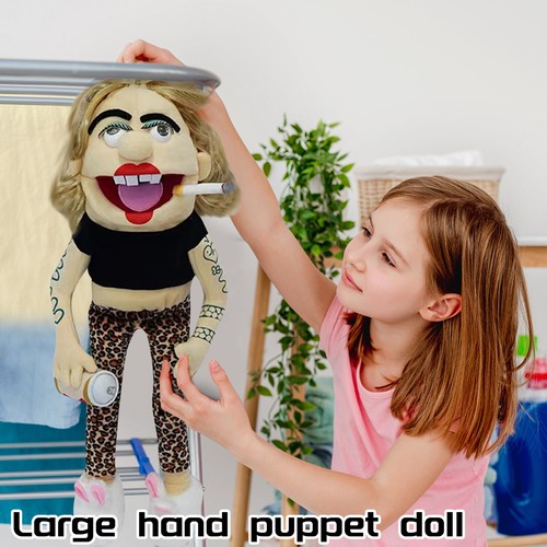 Puppet Doll Collectors Jeffy's Mom Nancy Hand Puppet Crazy Stuffed Plush Toy new - Picture 10 of 17