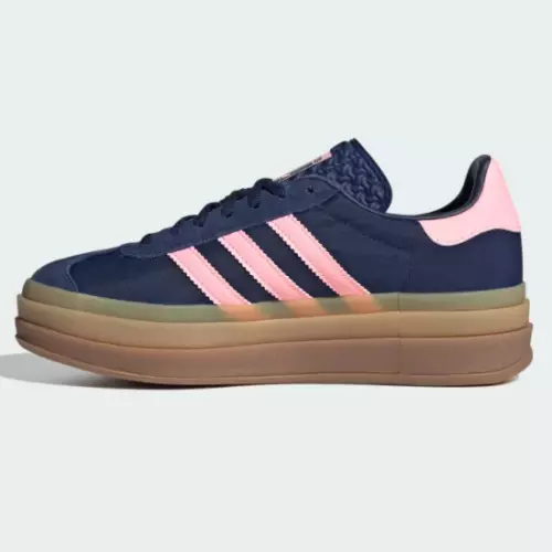 Adidas Originals Gazelle Bold W Dark Blue Pink Women's