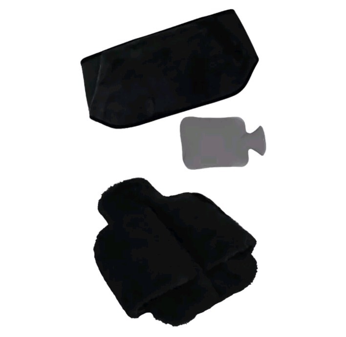 Fuss Un Körperwärmer 3 In 1 SET Softsail ,Schwarz
