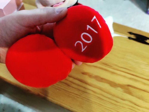 RARE 2017 Mickey Mouse Plush Heart Antennas & Heart Turtle Shell Backpack - Picture 2 of 6