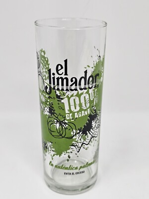 El Jimador 100% De Agave la Autentica Paloma Evita El Exceso Bar Glass