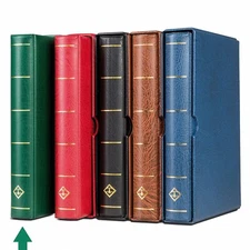 Lighthouse Vario F 3Rings Binder w/ Slipcase For Stamps / Currency Album Green