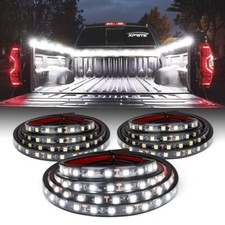 3pcs 60 Led Truck Bed Light Strip White Waterproof Cargo Lighting For Pickups