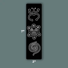 Taino Culture Bookmark Laminated, Handmade Perfect Gift for Any Reader!📖🎁