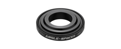 Reverse DH Angle Spacer, 1.5 Headset+1-1/8'' Fork, Black