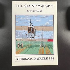Windsock Datafile 128 SIA SP.2 & SP.3 by G. Alegi WWI aviation illust. 2008 UK