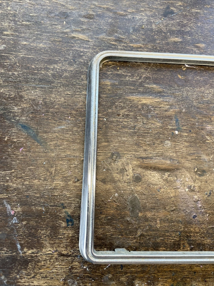 1974 Oldsmobile Omega Rear License Plate Trim ** WEAR** - Image 2 of 4