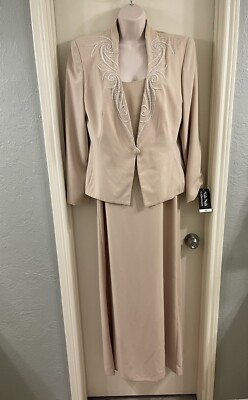 chinese dress ladies Minimalist Maxi Bridal Dress with Jacket EU40 main image 0
