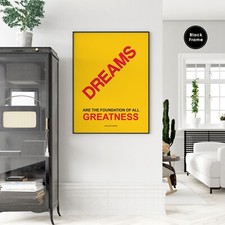 Motivational Poster, Greatness, Motivational Wall Art, Motivational Quotes