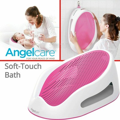 angelcare soft touch bath support pink