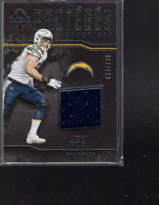 B4428- 2017 Panini Majestic Proteges Materialien #13 Joey Bosa Jersy / 149 -