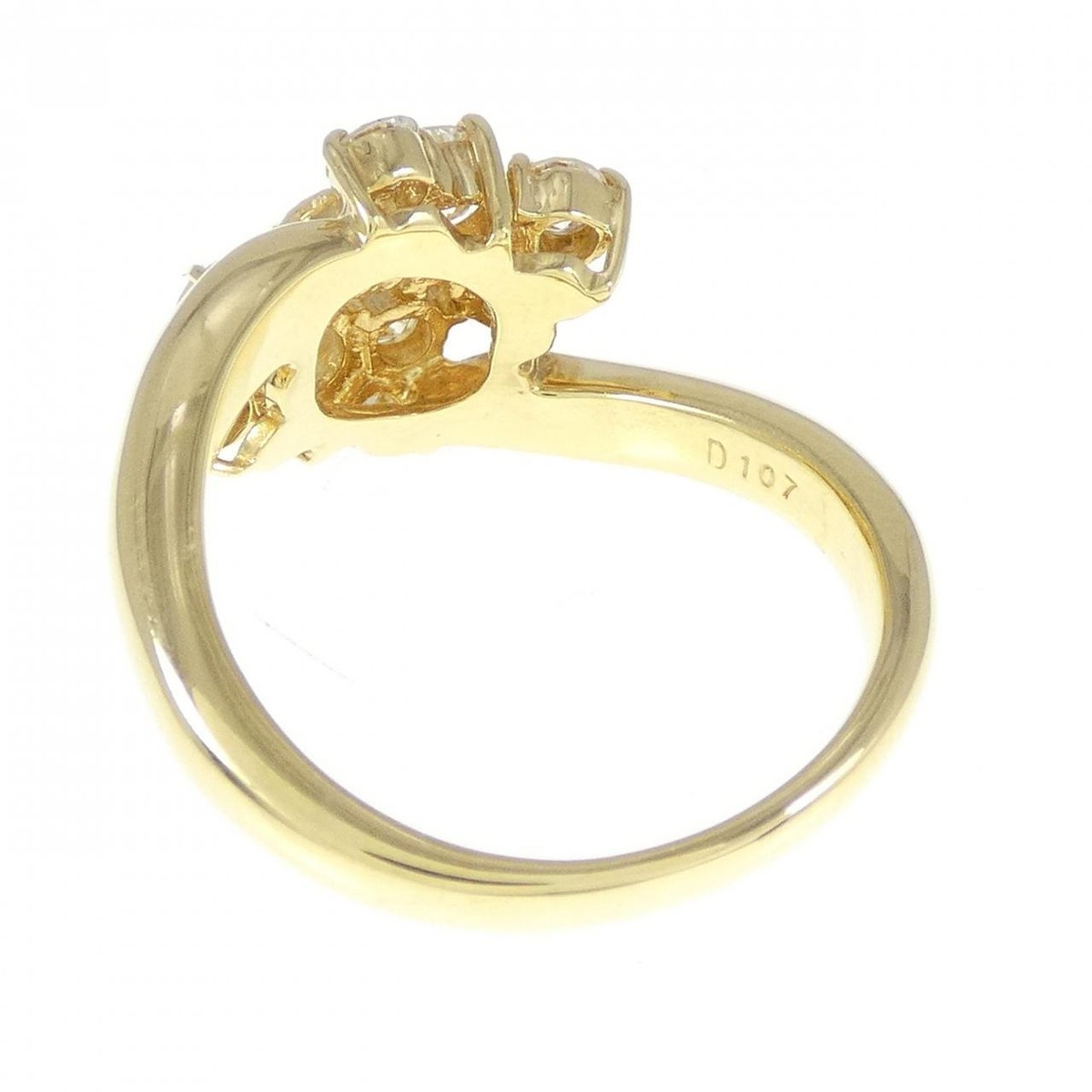 Authentic K18YG Diamond Ring 1.07CT #270-003-941-6695 | eBay Authentic K18YG Diamond Ring 1.07CT #270-003-941-6695 | eBay