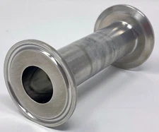 BRAND NEW AL-6XN Alloy Sanitary Spool 1.5" x 1.5" x 4" Tri-Clamp Custom Made