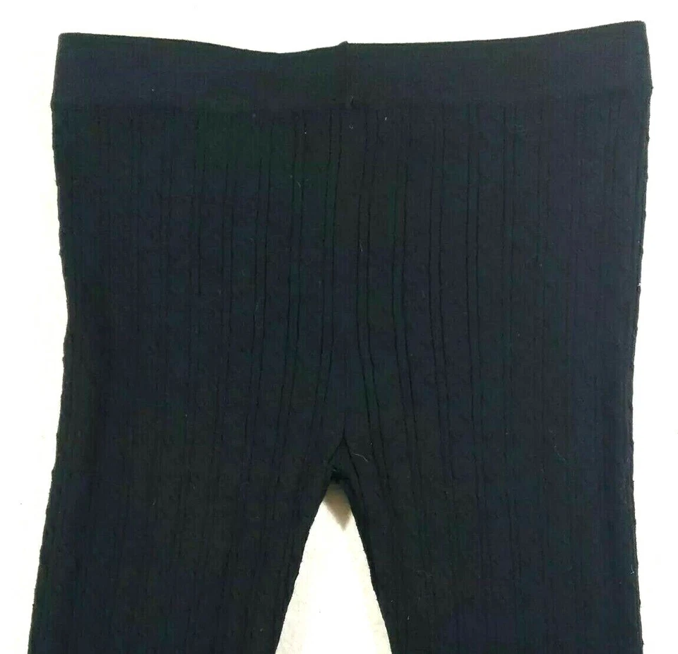 Romeo & Juliet Couture Leggings Women's Pull On Stretch Skinny Black Medium - Image 4 of 4