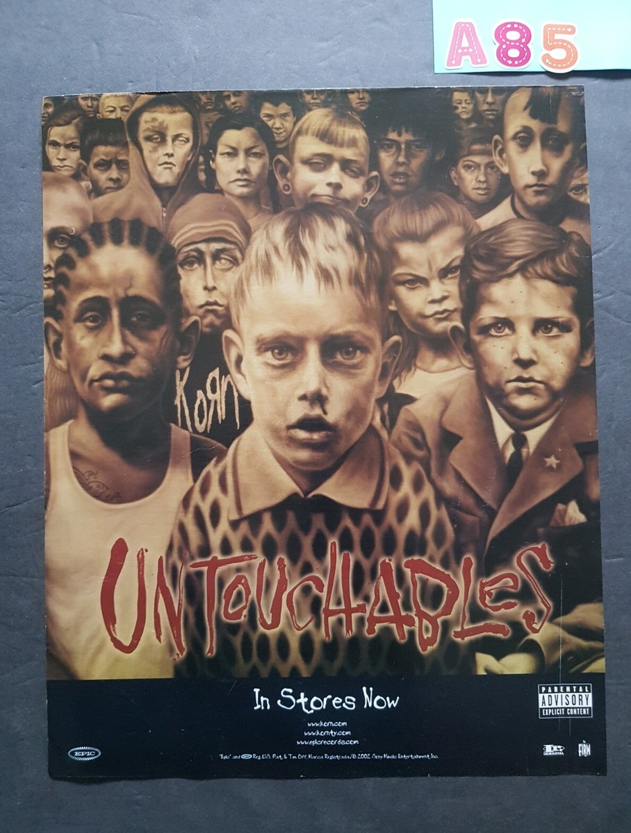Korn Untouchables Album Promo Print Advertisement Vintage 2002 | eBay