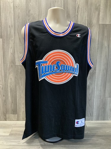 Camiseta deportiva negra Michael Jordan #23 Space Jam Tune Squad talla XL para hombre