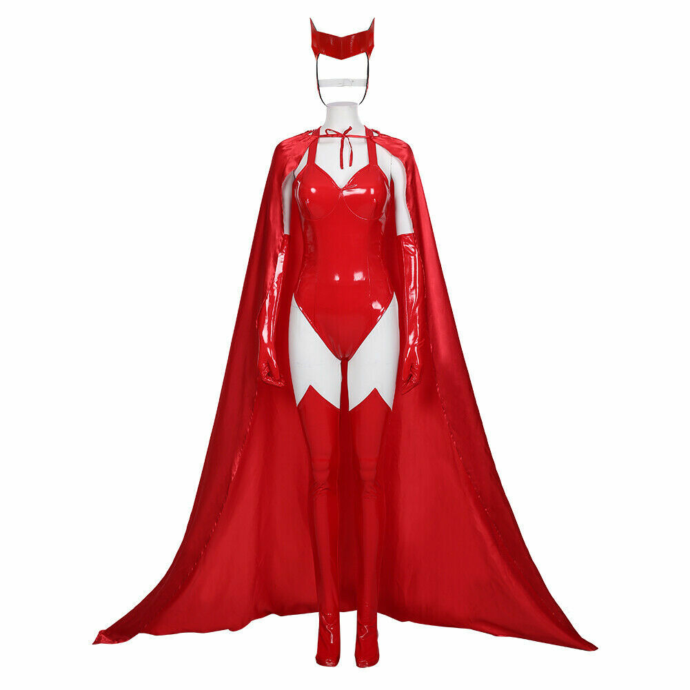 2020 Wanda Vision Sexy Scarlet Witch Wanda Maximoff Cosplay